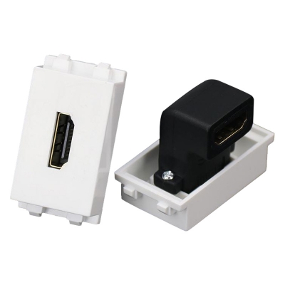 128型地插面板配件HDMI1090P高清90°度多媒體會(huì)議室投影儀模組 占1個(gè)模塊位